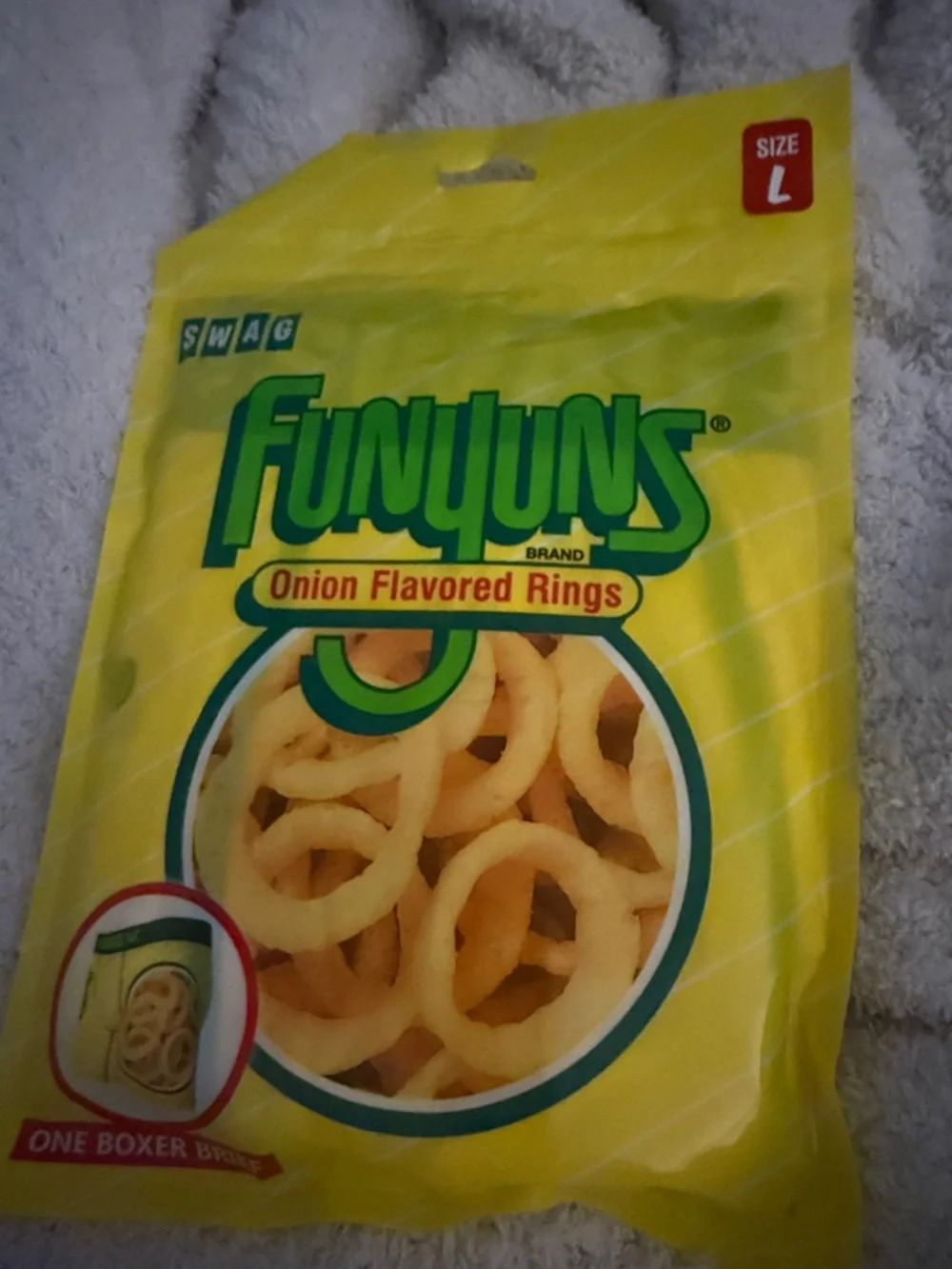 Funyuns Onion Flavored Rings Party Snack - Yellow